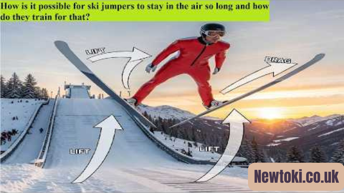 how is it possible for ski jumpers to stay in the air so long and how do they train for that?